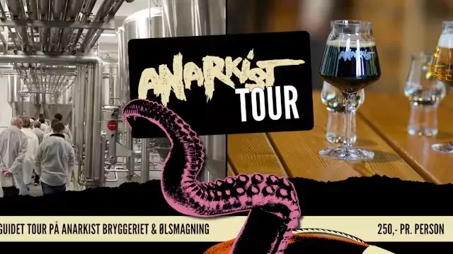 Guided Tour & Beer Tasting at Anarkist Brewery