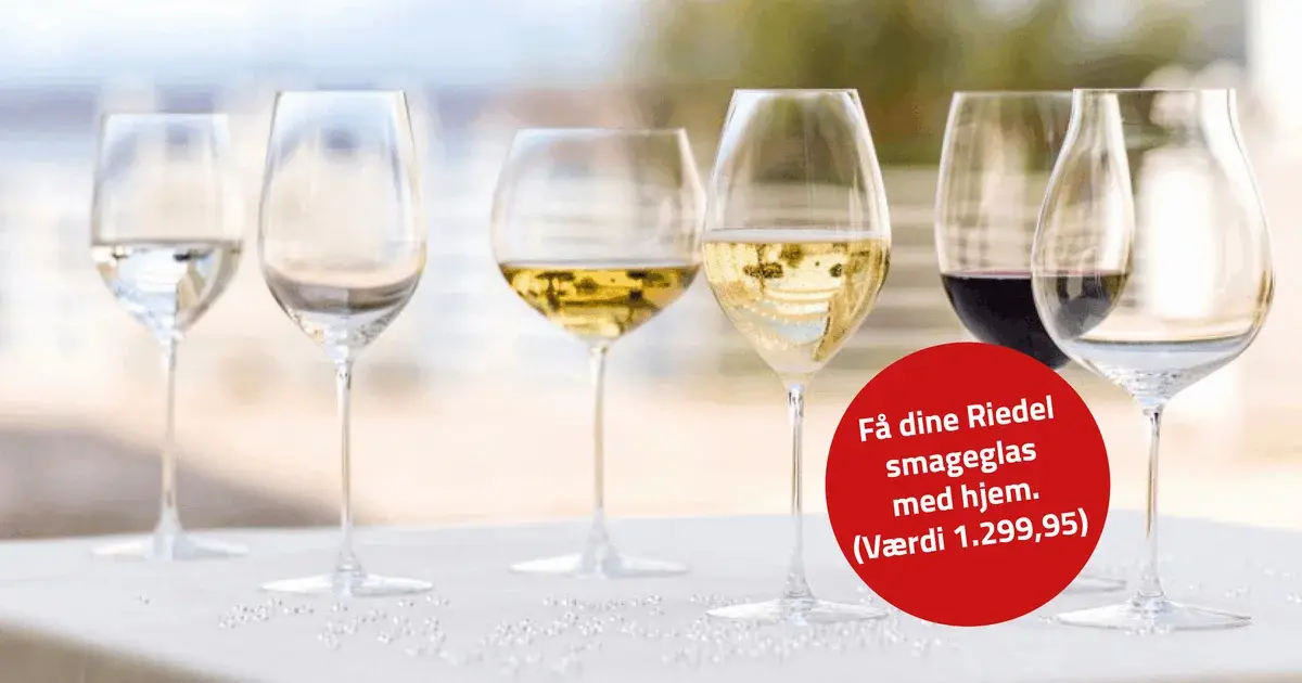 Riedel Veritas glasseminar – 3 glas rødvin HJH
