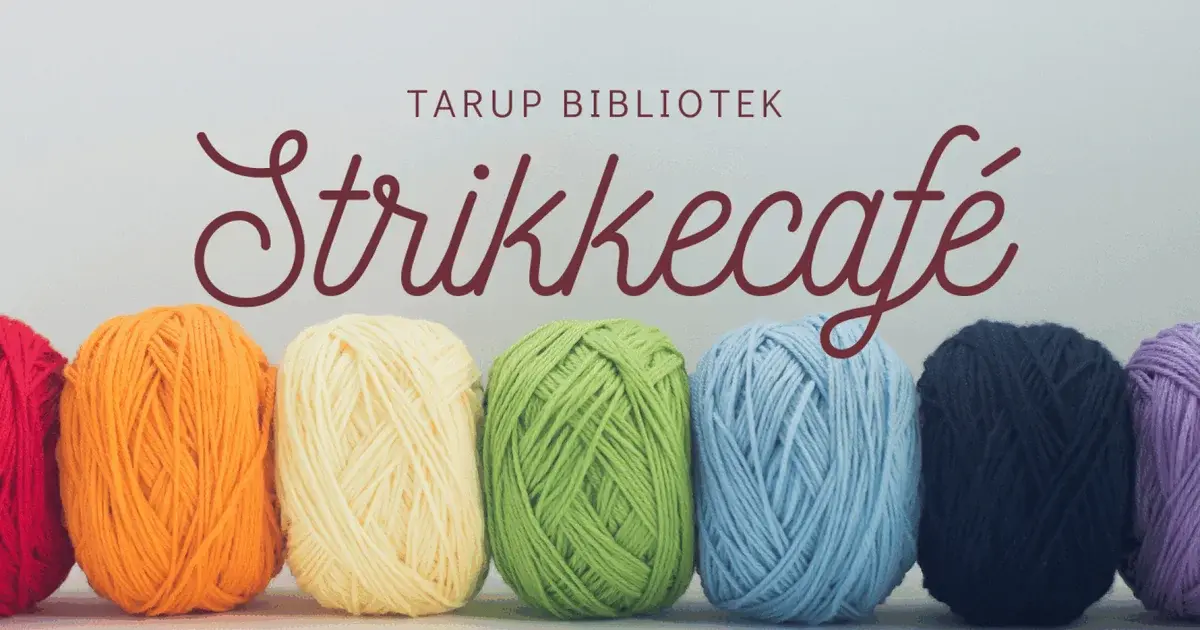 Strikkecafé på Tarup Bibliotek
