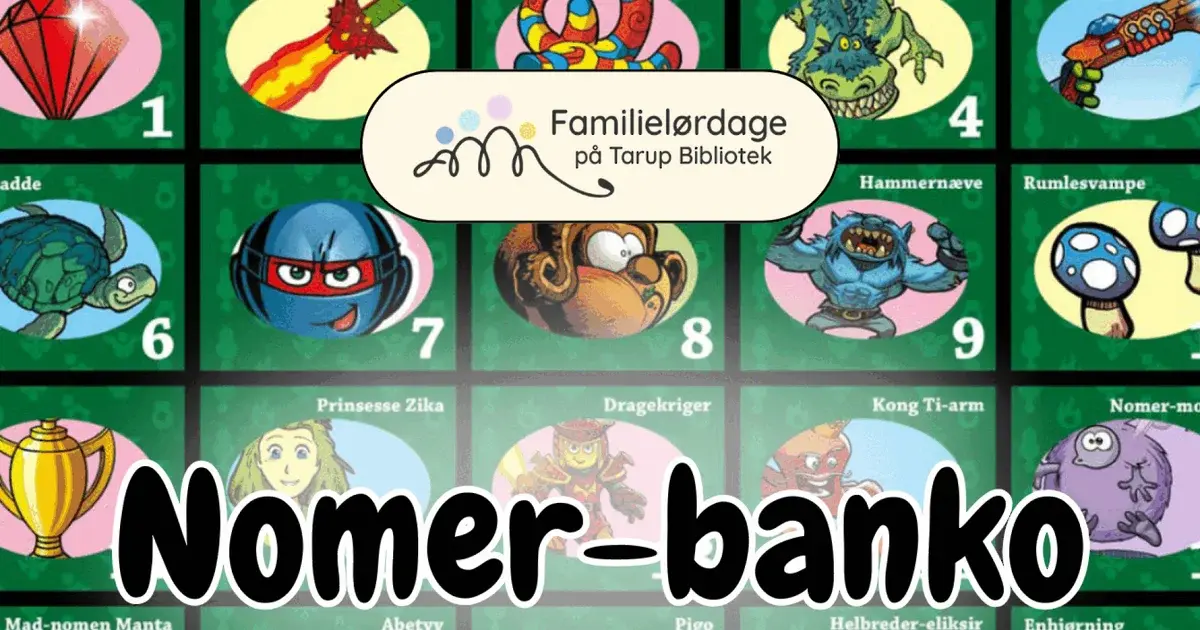 Family Saturday: Nomer Bingo