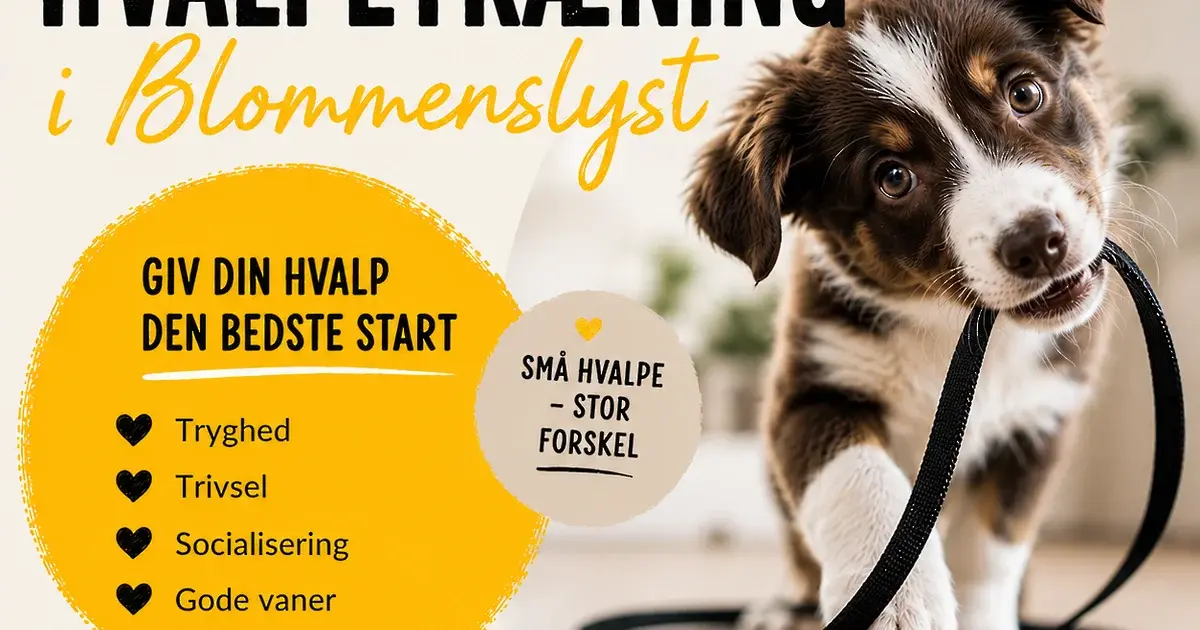 Hvalpe-træning i Blommenslyst