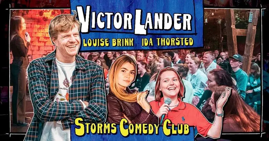Storms Comedy Club m. Victor Lander