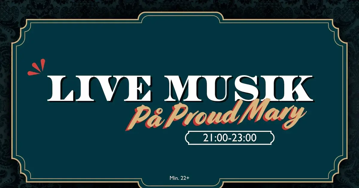 Livemusikken er tilbage på Den Stolte!