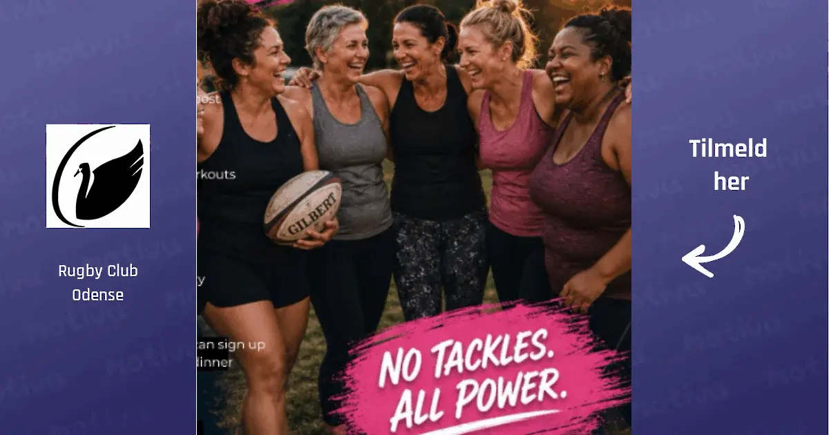 Rugby-inspired fitness group for women 35+