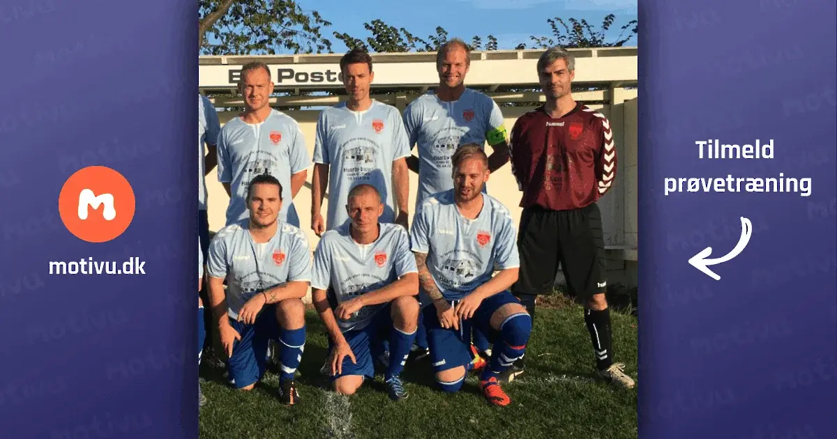 Oldboys træning hos BK Posten Odense