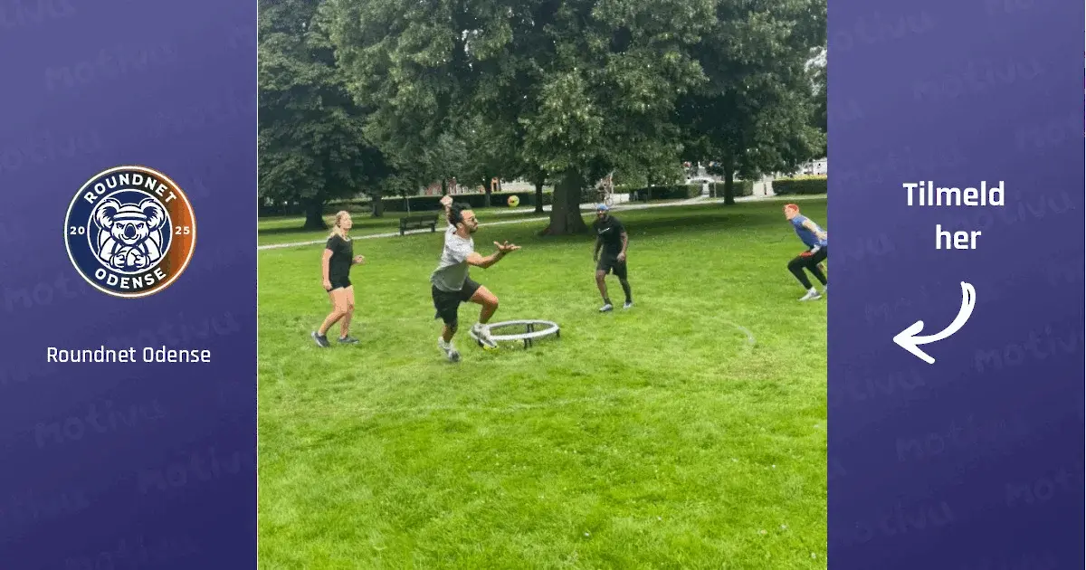 Prøvetræning i Roundnet