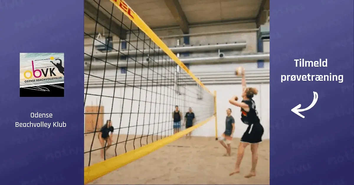Beachvolley mix for nybegyndere