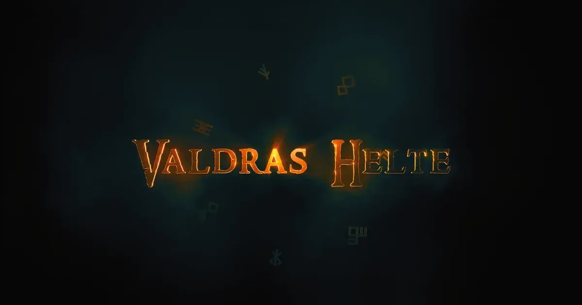 Helterekrutering med Eldrik fra Valdras Helte