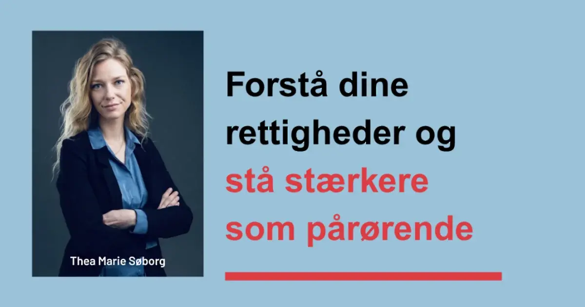 Pårørendecafé: Bliv klogere på dine rettigheder som pårørende