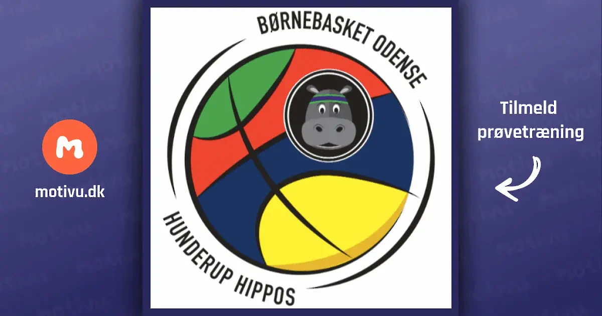 Hunderup Hippos U9/U11 Mix basketbalhold