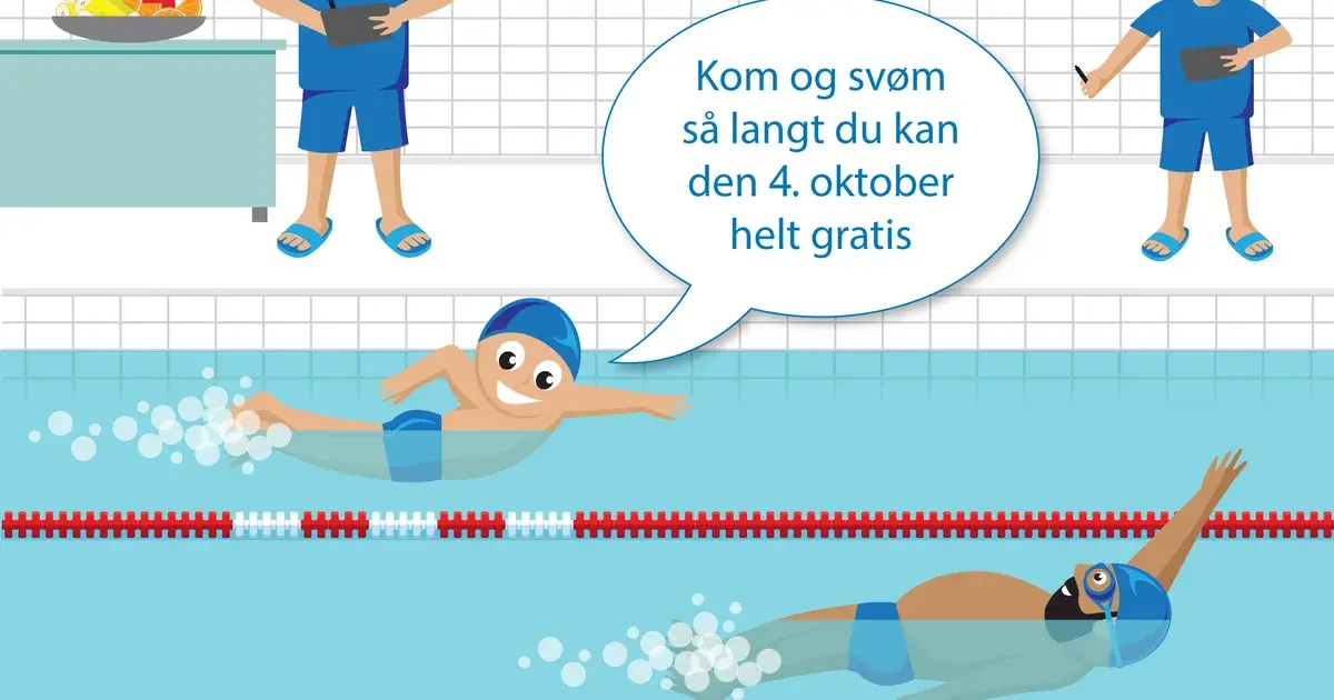 Den Store Svømmedag – gratis svømning for alle