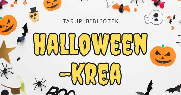 Halloween-kreativt værksted på Tarup Bibliotek