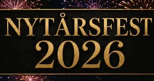 Nytårsfest 2026 på Teater 95B
