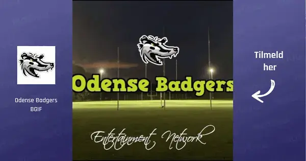 Flag træning hos Odense Badgers