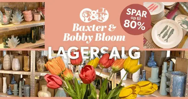 Baxter & Bobby Bloom lagersalg