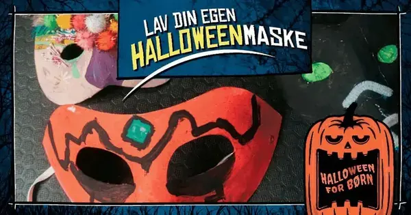 Lav din egen Halloweenmaske