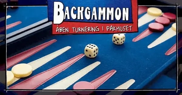 Backgammon-turnering i Pakhuset