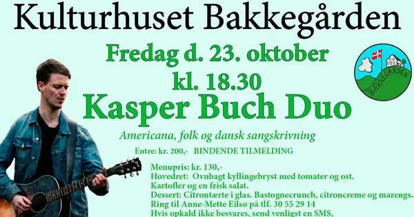 Kasper Buch Duo på Bakkegården