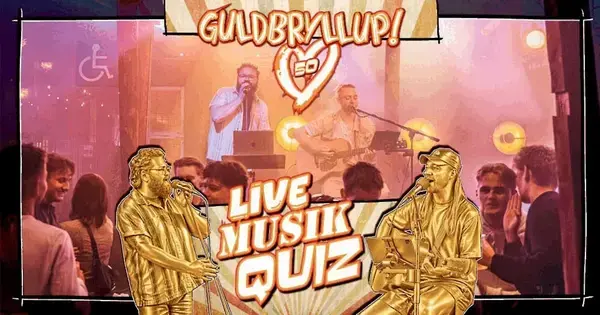 Live Musikquiz med Fjord & Planks – Guldbryllup