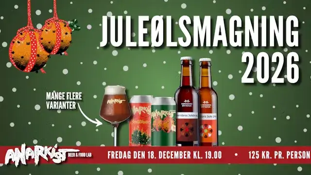 Anarkistens Juleølsmagning 2026