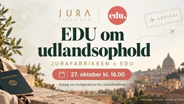 EDU-oplæg om internationalt studieophold