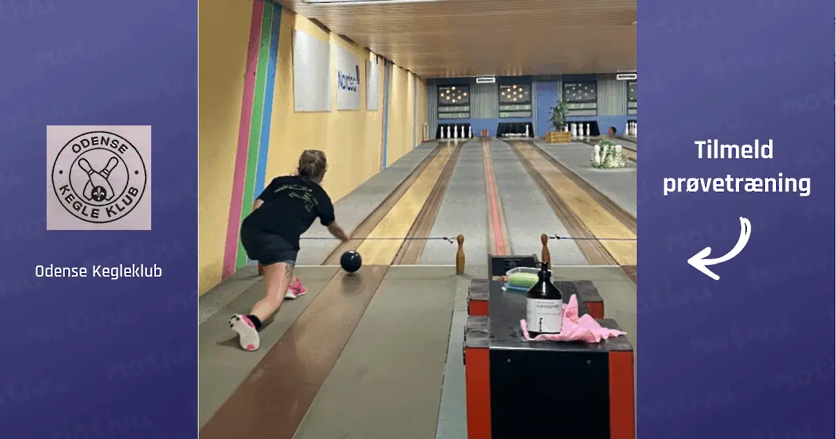 Keglespil og træning i Odense Kegleklub